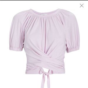 - Alc Josie gathered tie back top lavender large new no tags